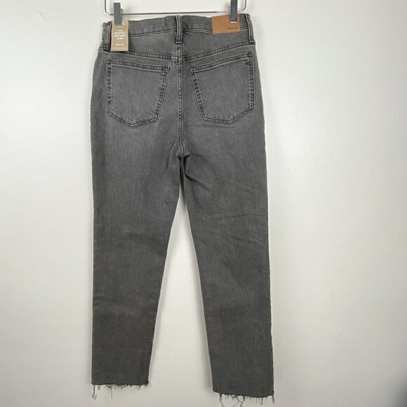 MADEWELL | The Perfect Vintage Jean Black Knee Rip 26 - Picture 5 of 11